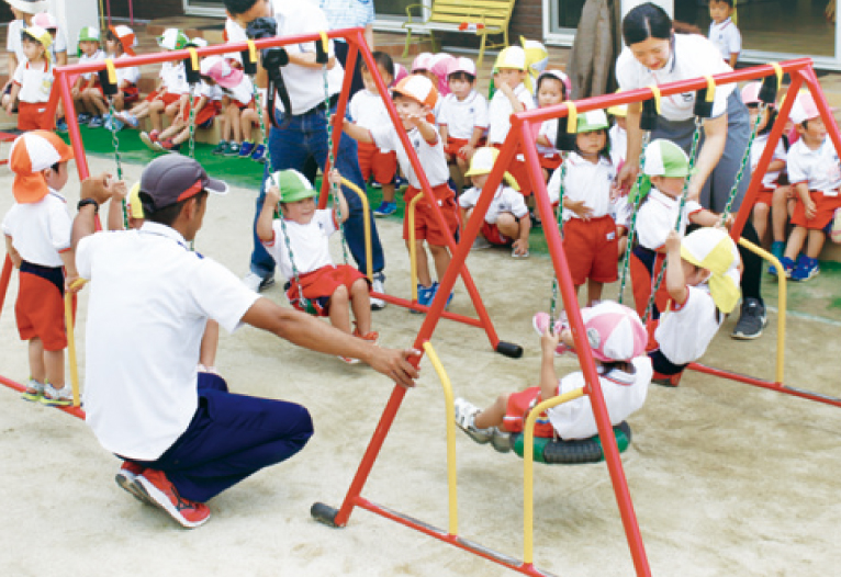 対面配置で楽しさアップ！
