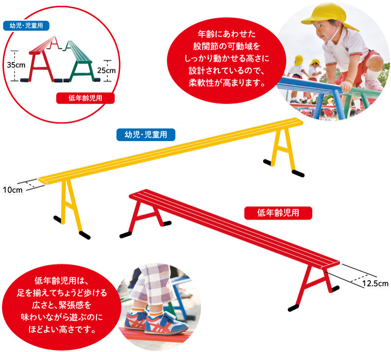 テクノロマン® 平均台 