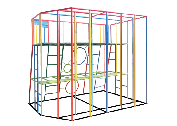 ジャングル登降棒