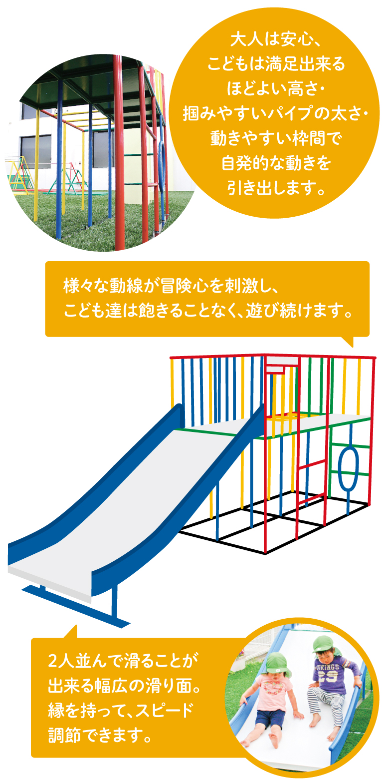 総合遊具 ミニジャングラミング®