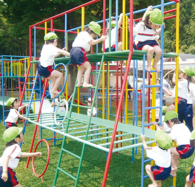 ジャングル登降棒