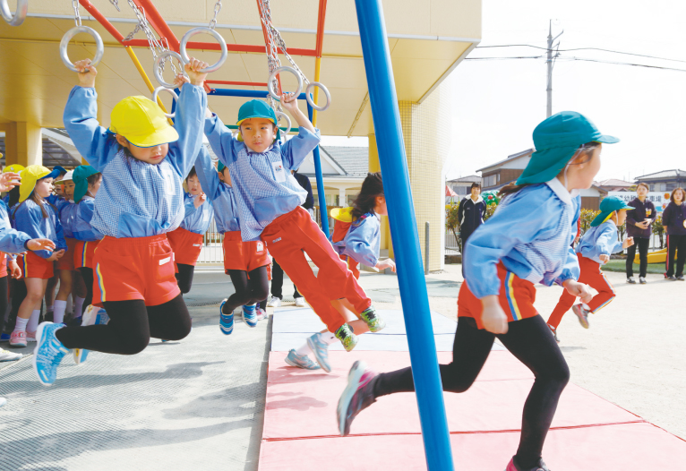 横振り → かけっこ