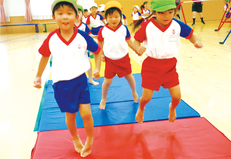 みんなでジャンプ