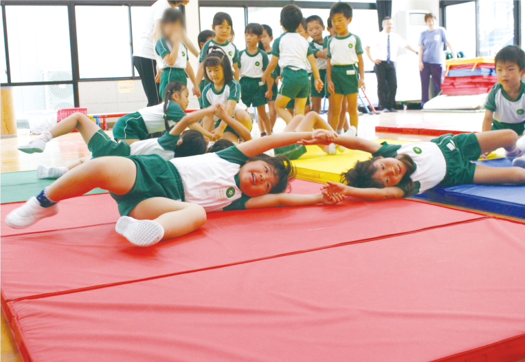 様々な動作に十分な幅